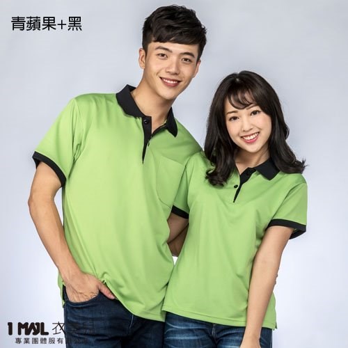P10-日系風排汗款(翠藍+灰)/polyester100% 