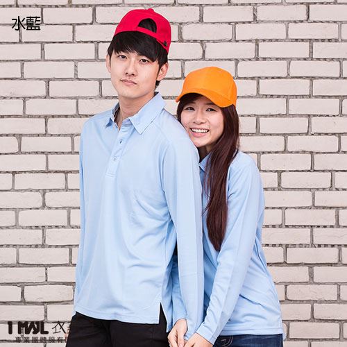 P26-牛津領排汗POLO衫(共6色)/100%polyester 