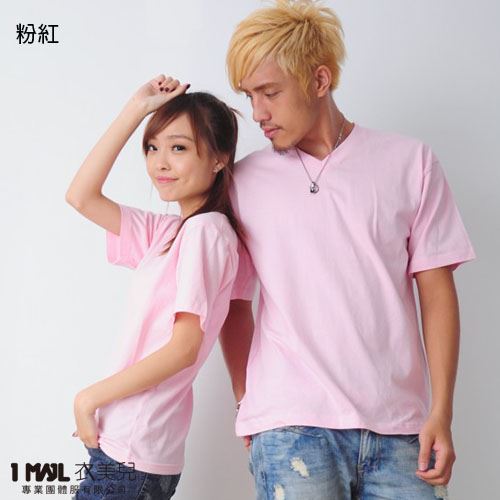 (棉)T5-V領棉短T / 共15色