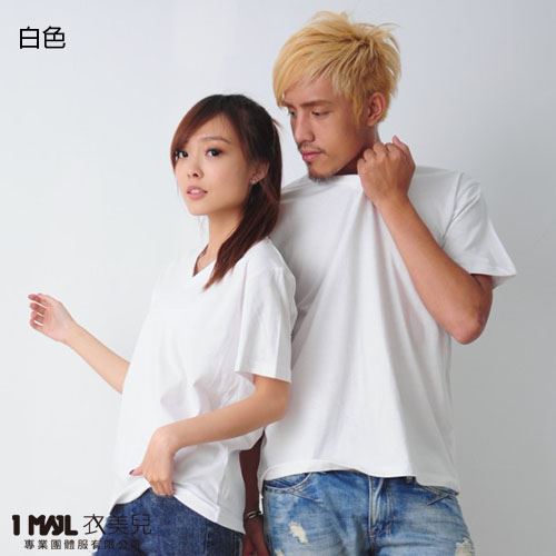 (棉)T5-V領棉短T / 共15色