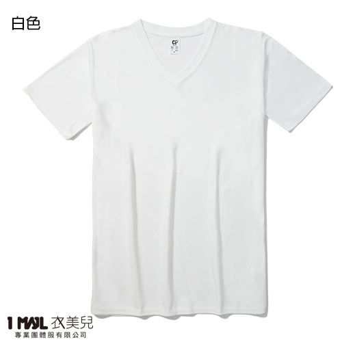 (排汗)T29-CP涼感排汗V領短T / 共40色